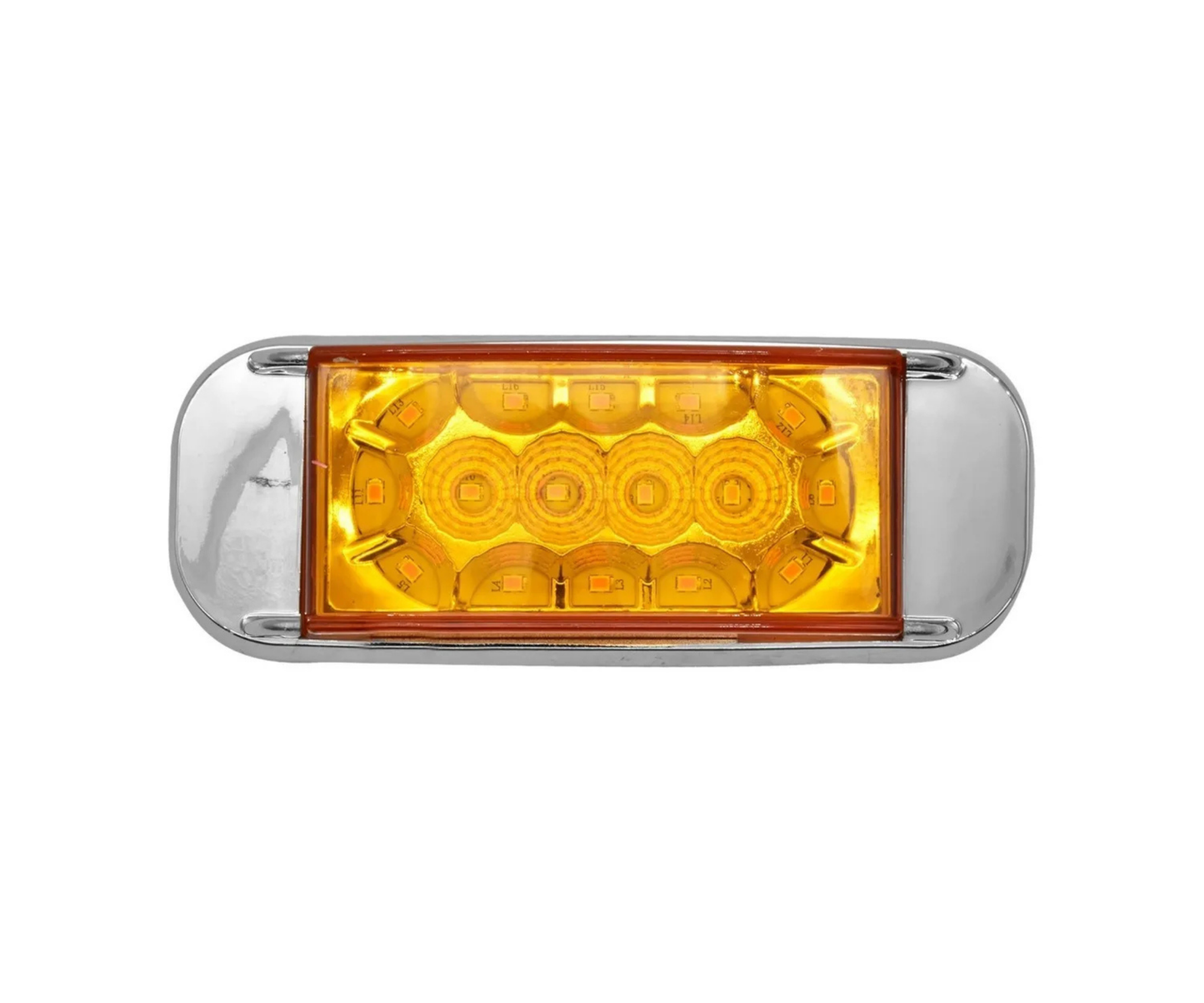 Plafon Lateral Kenworth Cromado 16 LED's