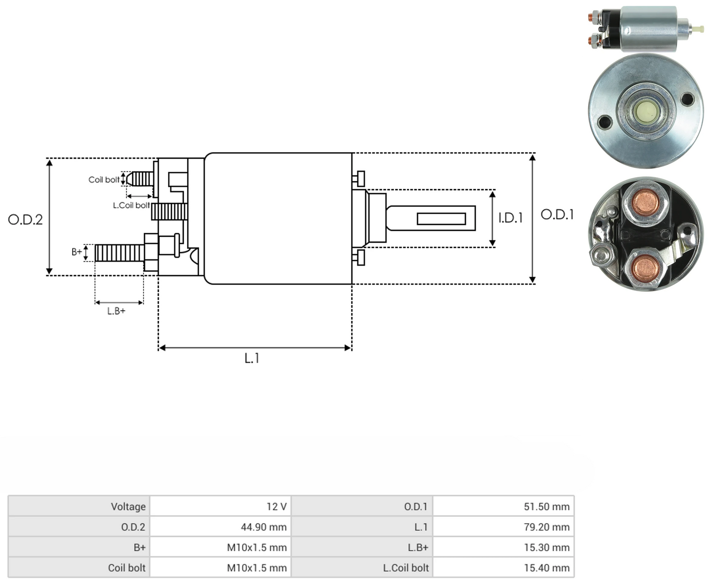 Solenoide Marcha Ford Power Stroke 66-210