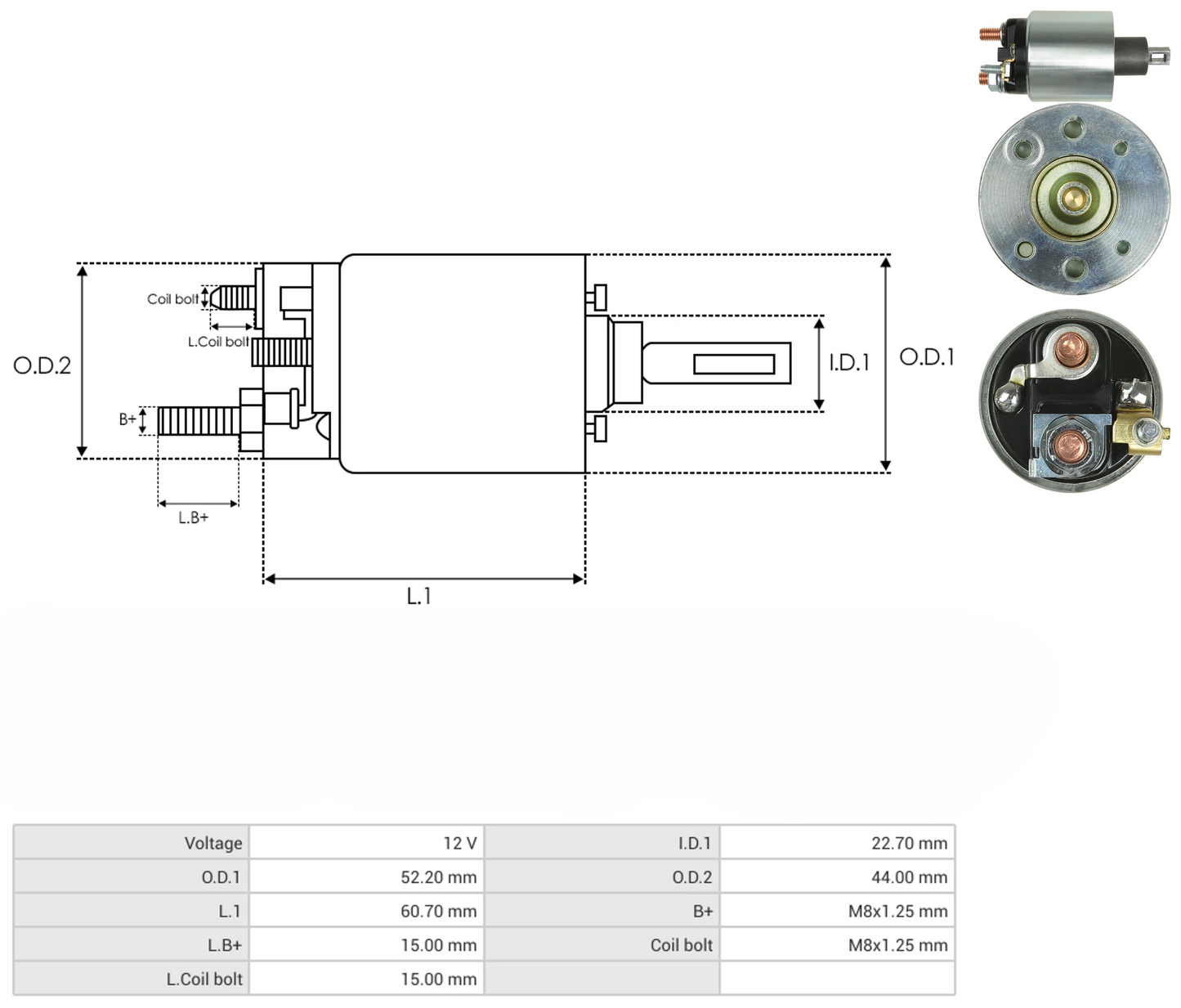 Solenoide Marcha Hitachi Nissan Tiida Juke 66-8183