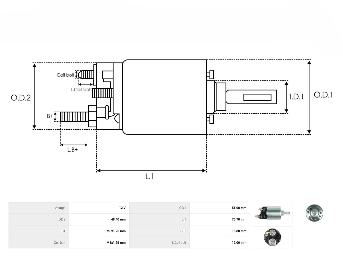 Solenoide Mitsuba Honda Accord 66-8500