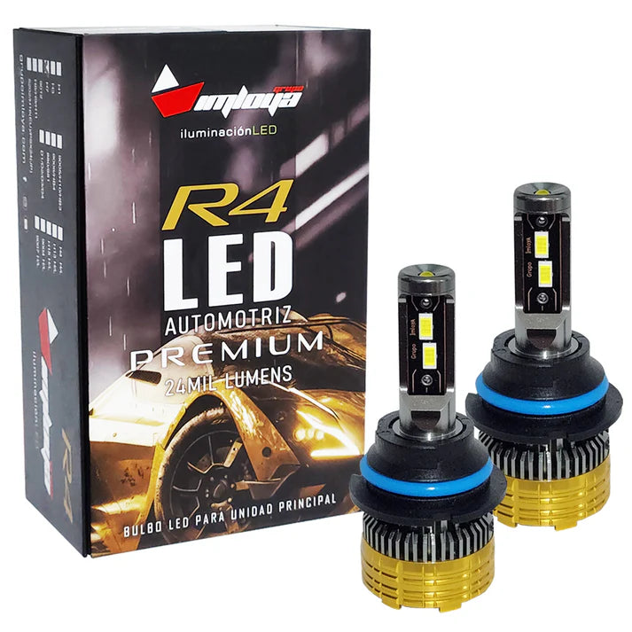 Juego de Focos LED Luz Diurna R4