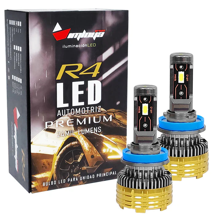 Juego de Focos LED Luz Diurna R4