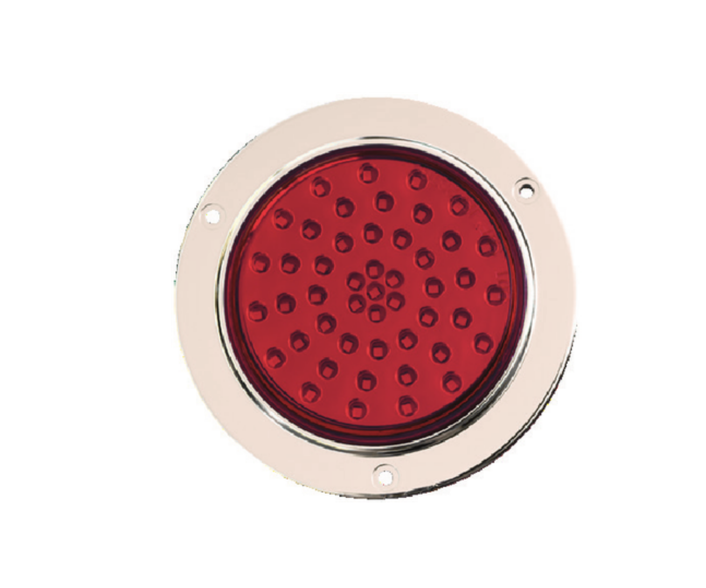 Plafon Redondo Slim 4'' 48 LED's con Estrobo