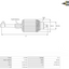 Armadura Mitsubishi Jeep Nissan Hueca 11D 61-8313