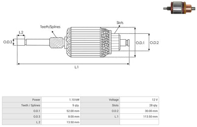 Armadura Bosch BMW 9D 61-9159