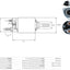 Solenoide Marcha Delco 37MT 12V 66-117