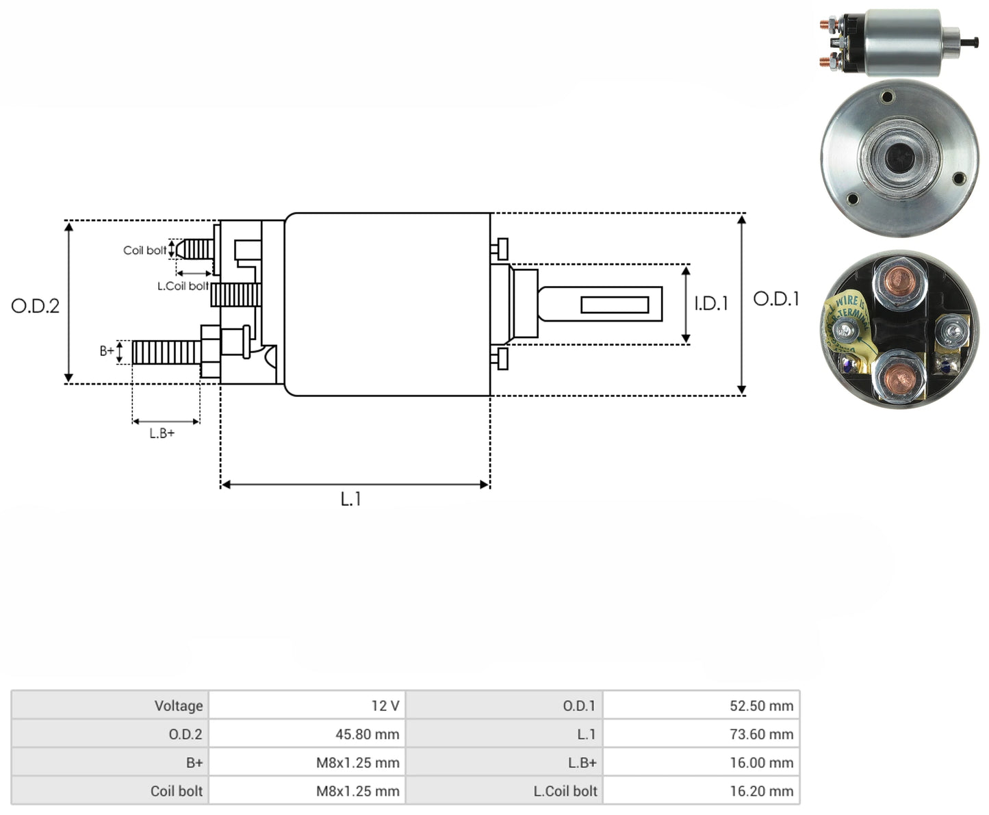 Solenoide Marcha Delco Triton Chevrolet Imanes 4 Terminales 66-133