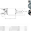 Solenoide Marcha Ford Imanes Topaz 66-205