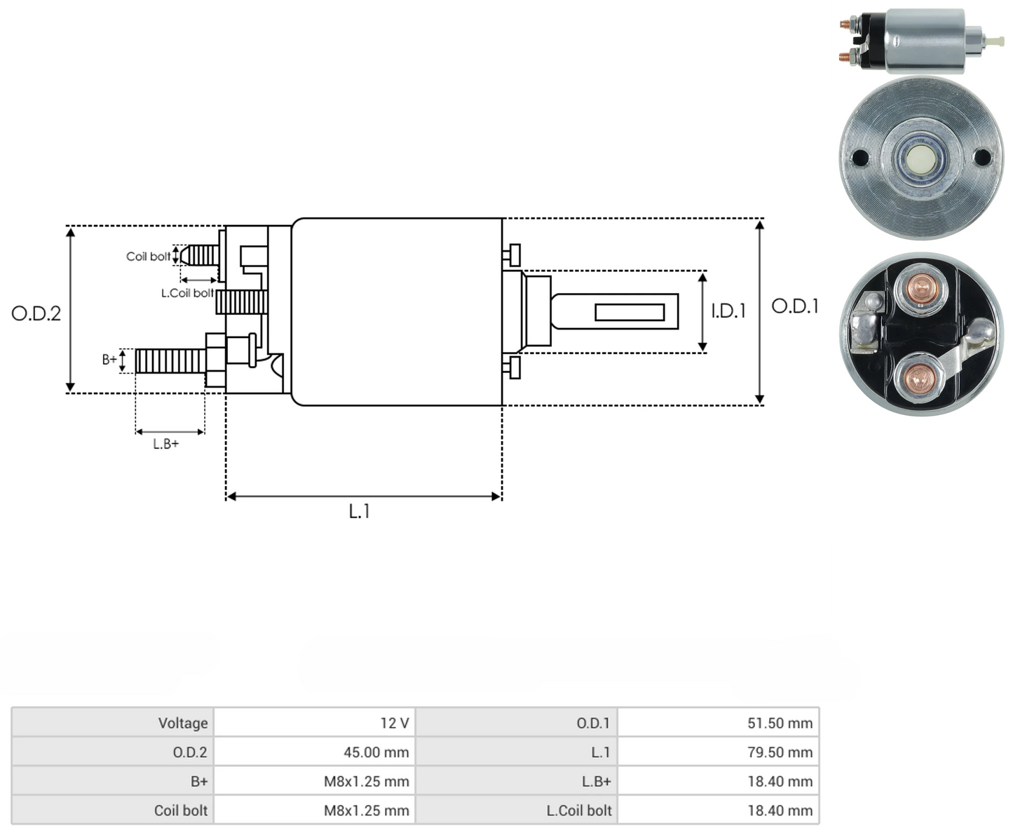 Solenoide Marcha Ford Imanes Topaz 66-205