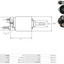 Solenoide Marcha Mitsubishi Caterpillar 24V 66-8351