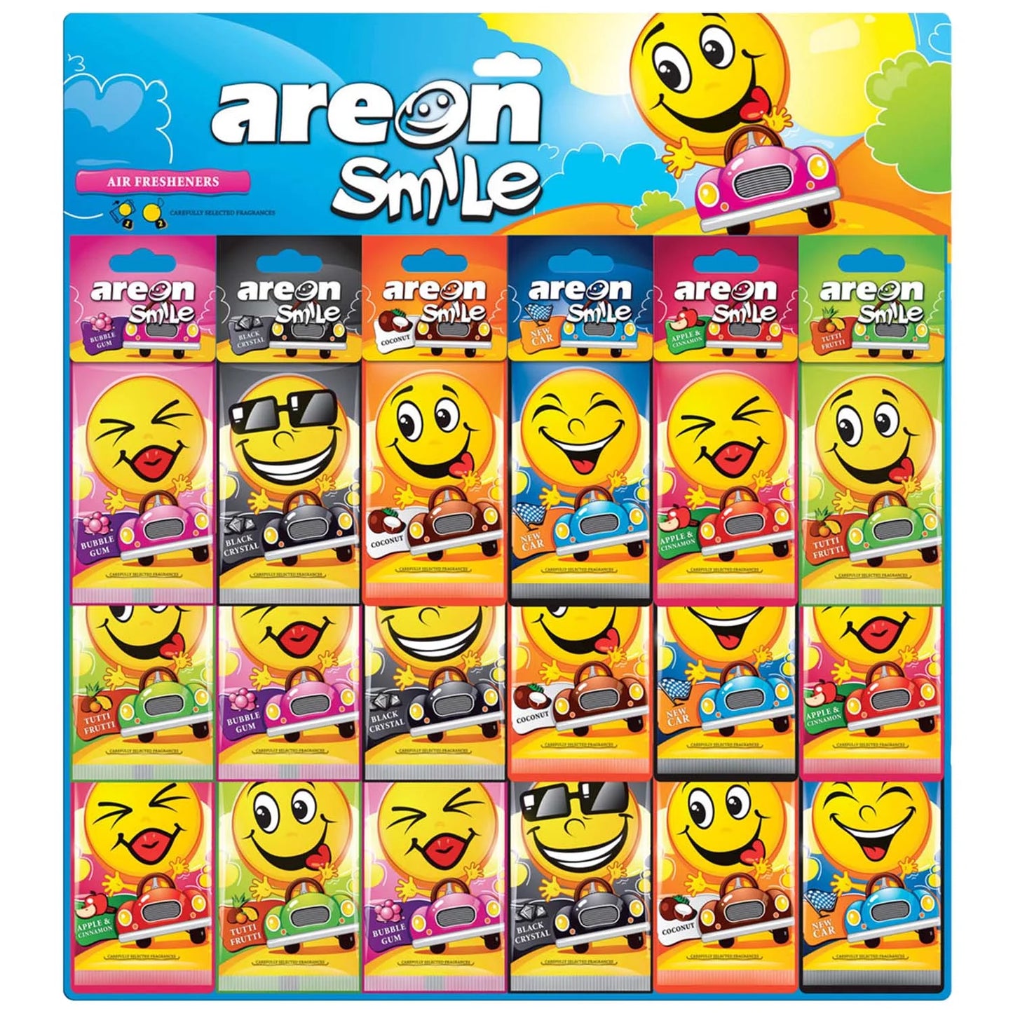 Cartera Areon Smile Surtido (36 pzas)
