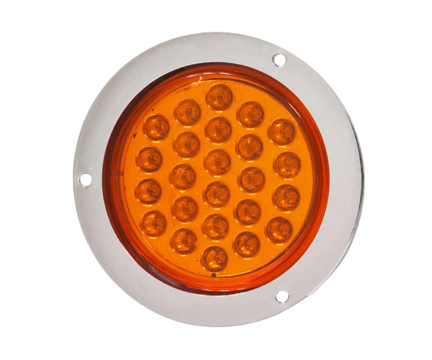 Plafon Redondo 4'' 24 LED's Atornillable Cromado