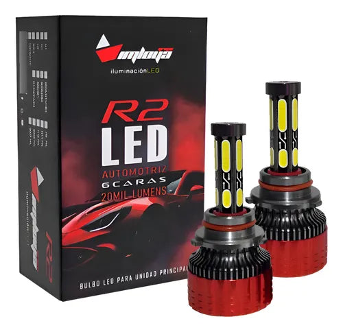 Juego de Focos LED 6 Caras R2