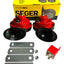 Bocina Seger Caracol Grande C/Reley (Juego)