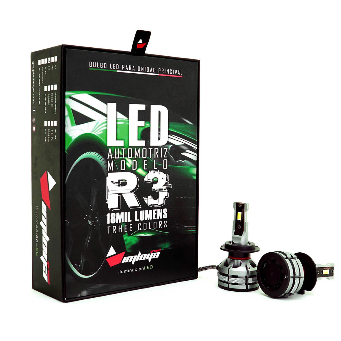 Juego de Focos LED Tres Colores R3