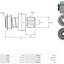 Impulsor Hitachi Nissan Tiida 10D TIM 1022