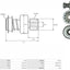 Impulsor Delco 28MT 12D 54-8407 TIM 1650