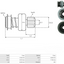 Impulsor Mitsubishi Nissan Frontier 9D 54-8325 TIM 1712