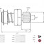 Impulsor Ford Focus 10D 54-216 TIM 1824