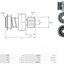 Impulsor Mitsubishi Montacargas Yale 11D 54-8346 TIM 2599