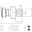 Impulsor Mitsubishi Nissan 8D 54-8313 TIM 756