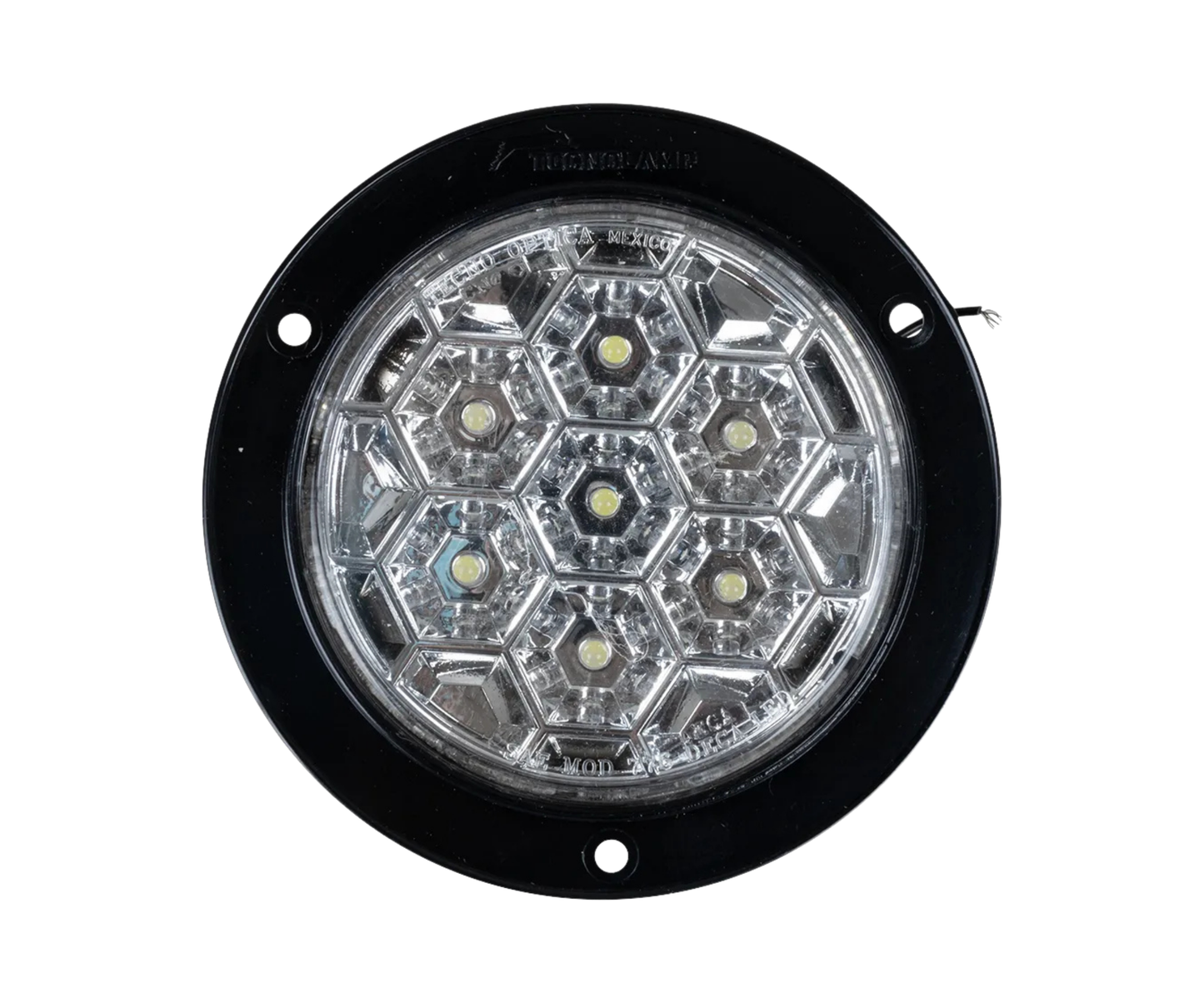 Plafon Redondo 4'' 7 LED's Claro Tipo Panal